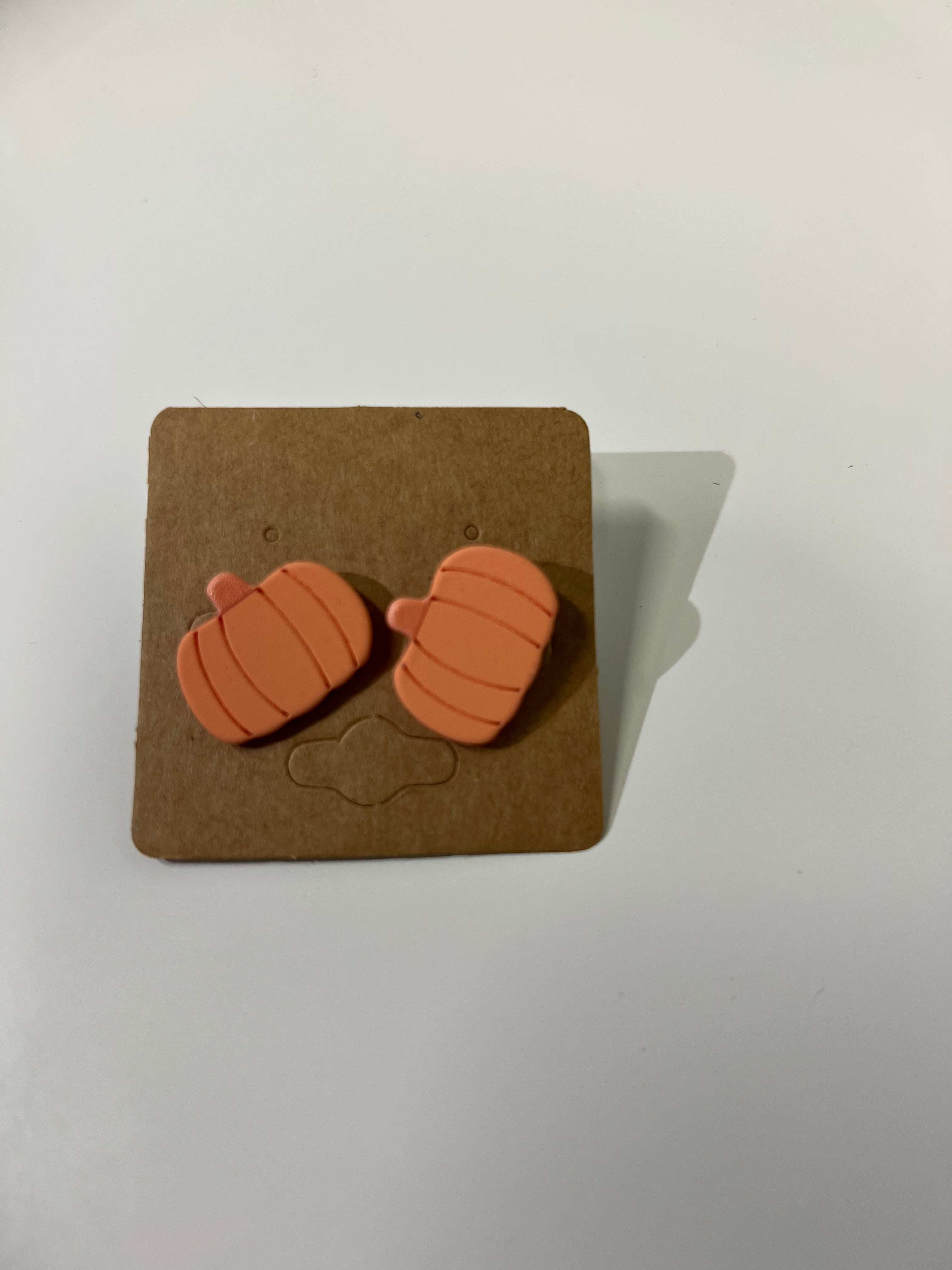 Pumpkin Earrings