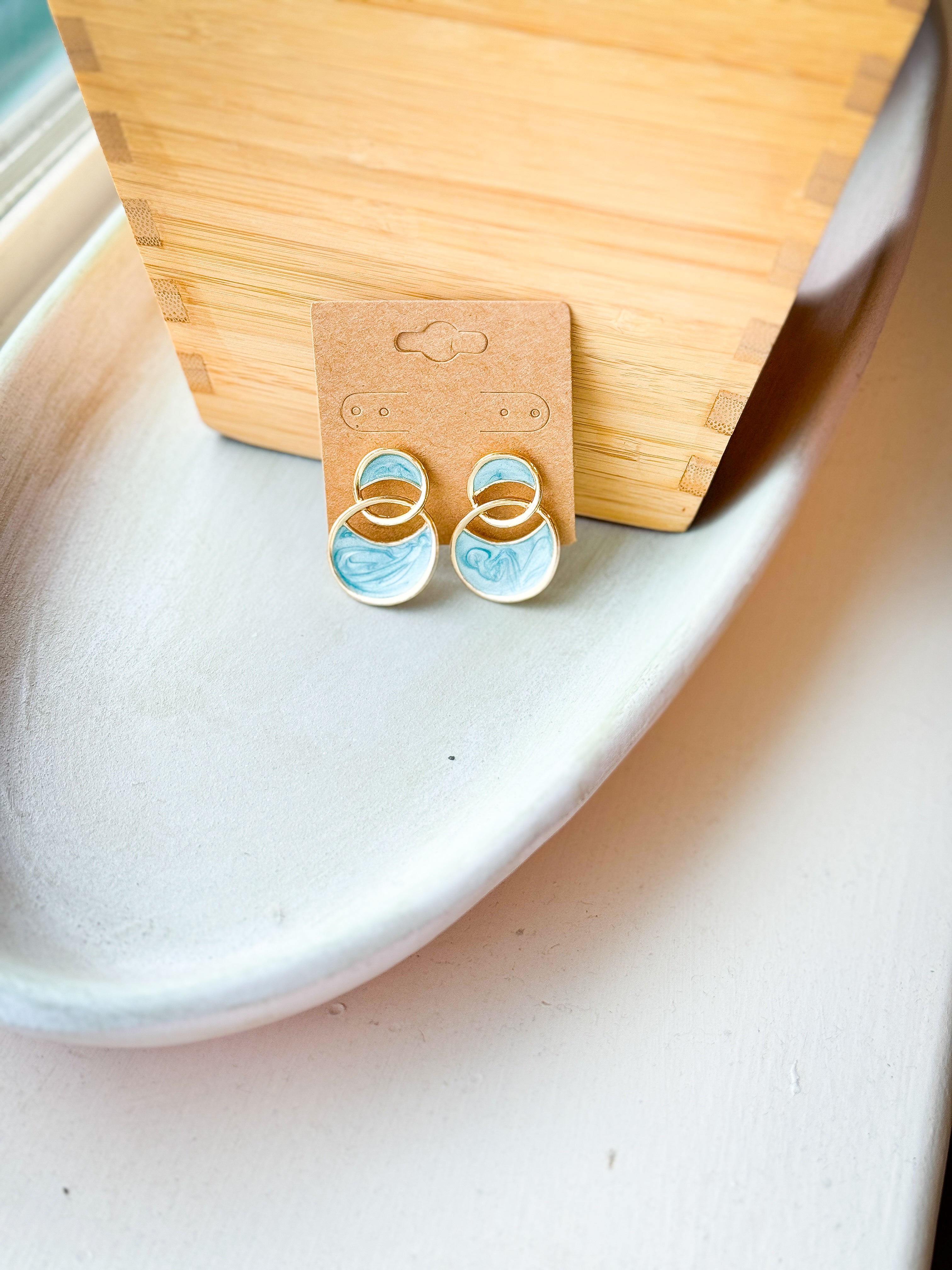 Ocean Circles Earrings