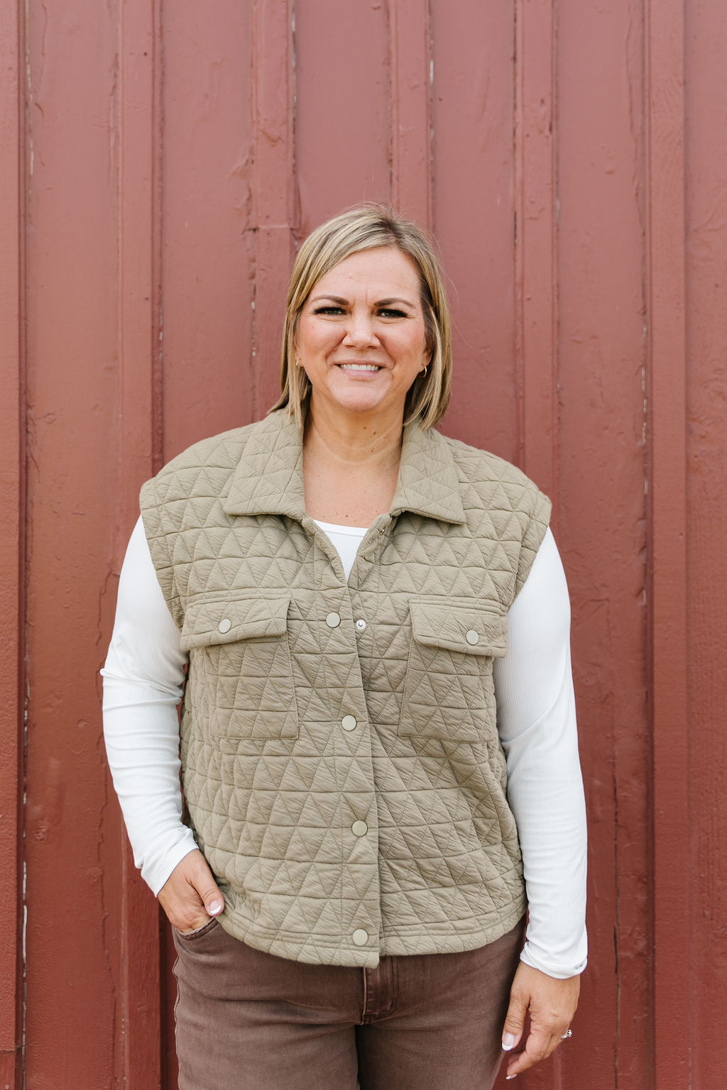 Alexis Quilted Vest