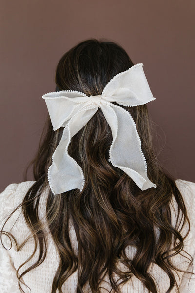 ANDI Pearl Long Bow Clip display picture 2