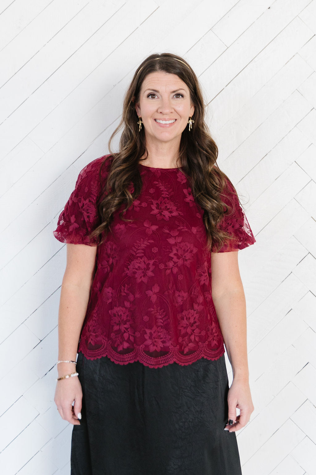 Belinda Lace Top