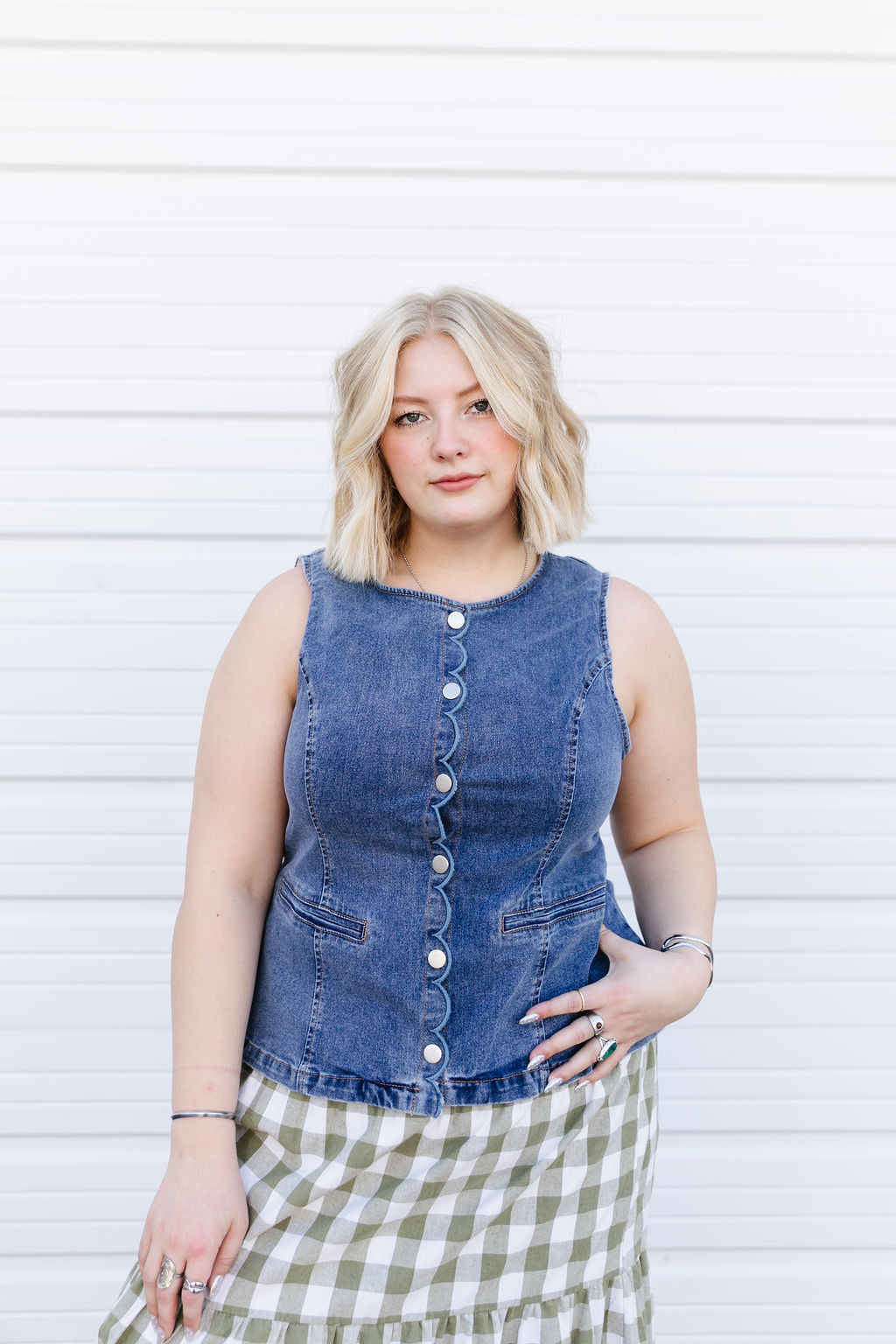 Janie Denim Vest