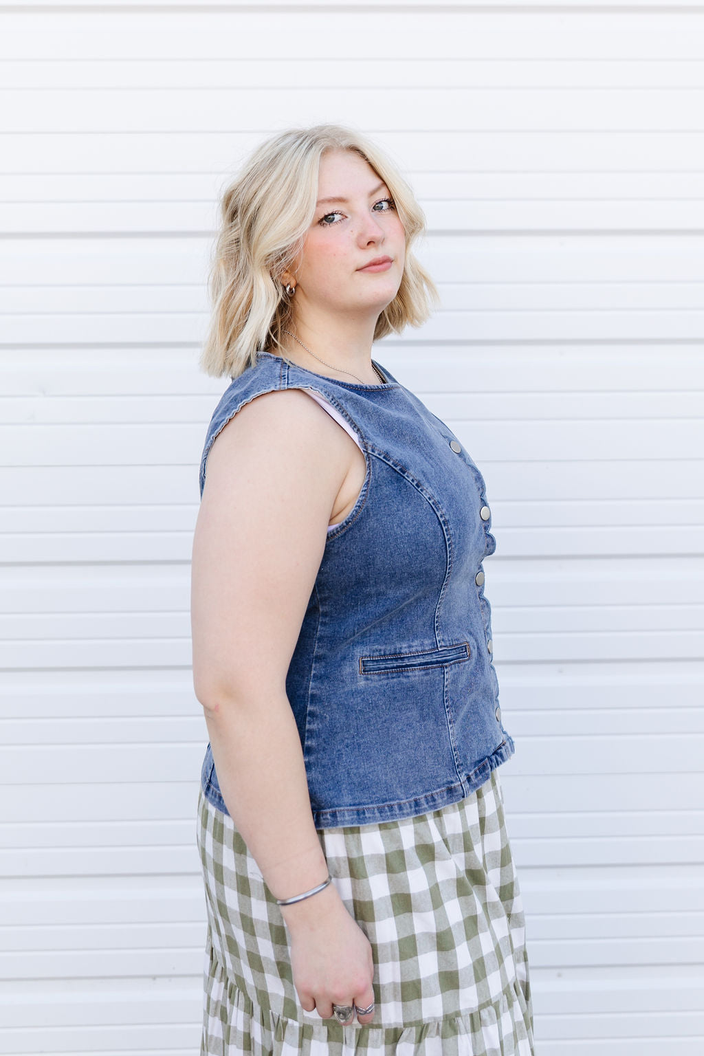 Janie Denim Vest