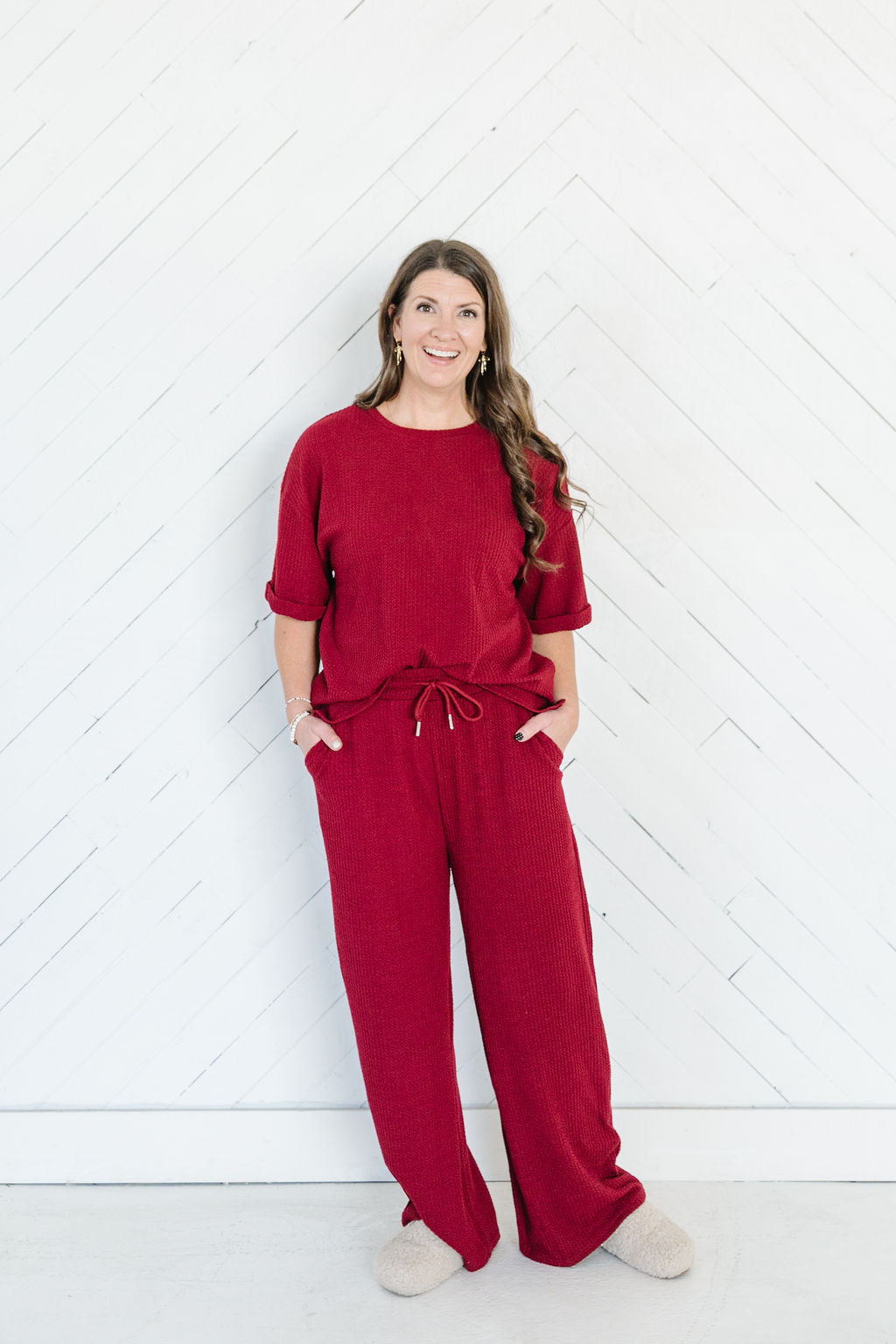 Delancey Set in Cranberry