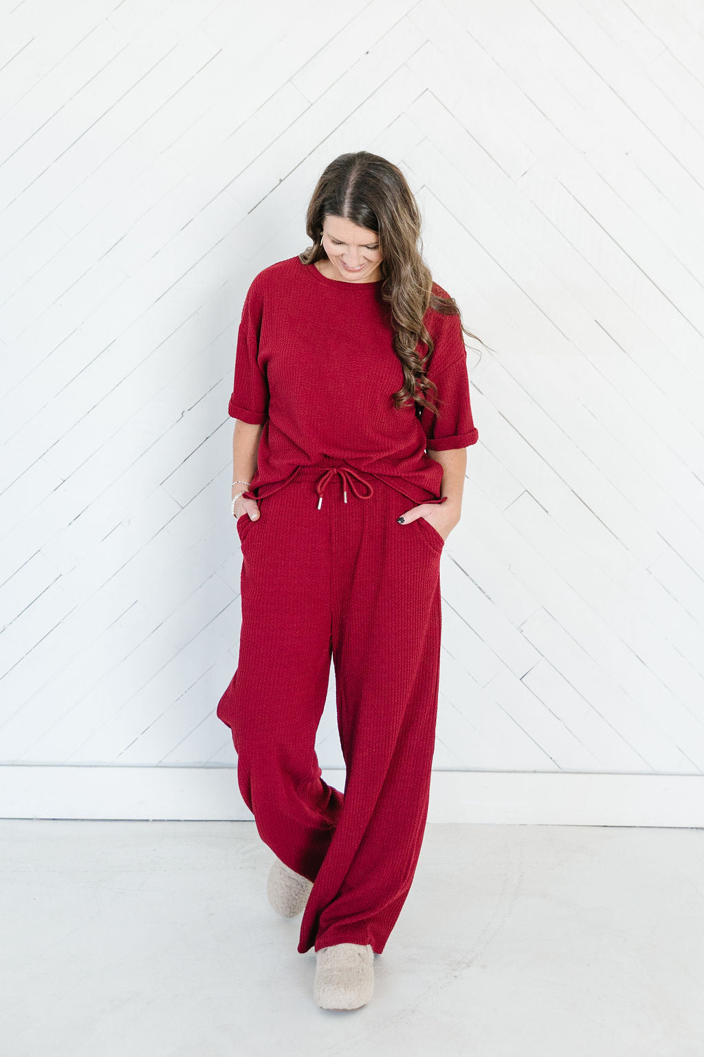 Delancey Set in Cranberry