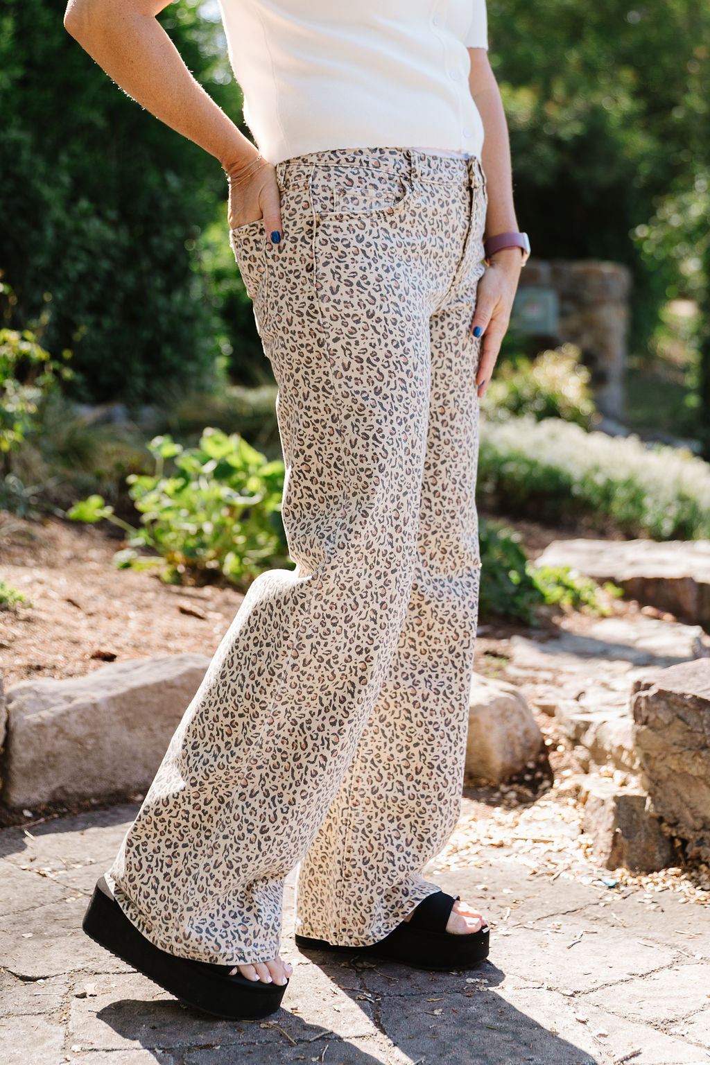 Leopard Jeans