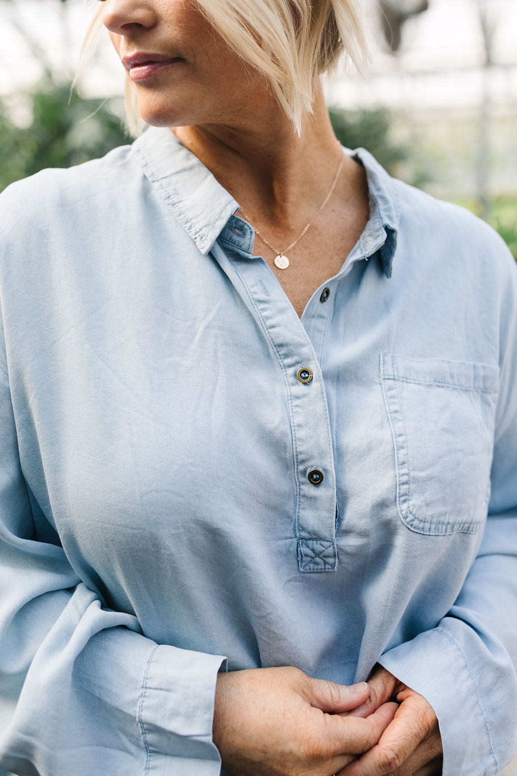 Chemise en jean Kinny