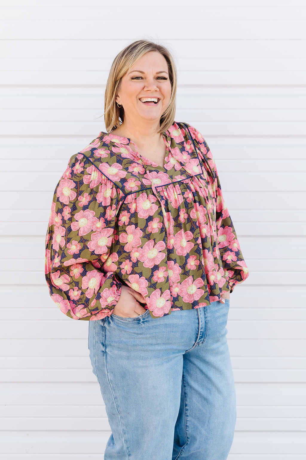 Esme Floral Top