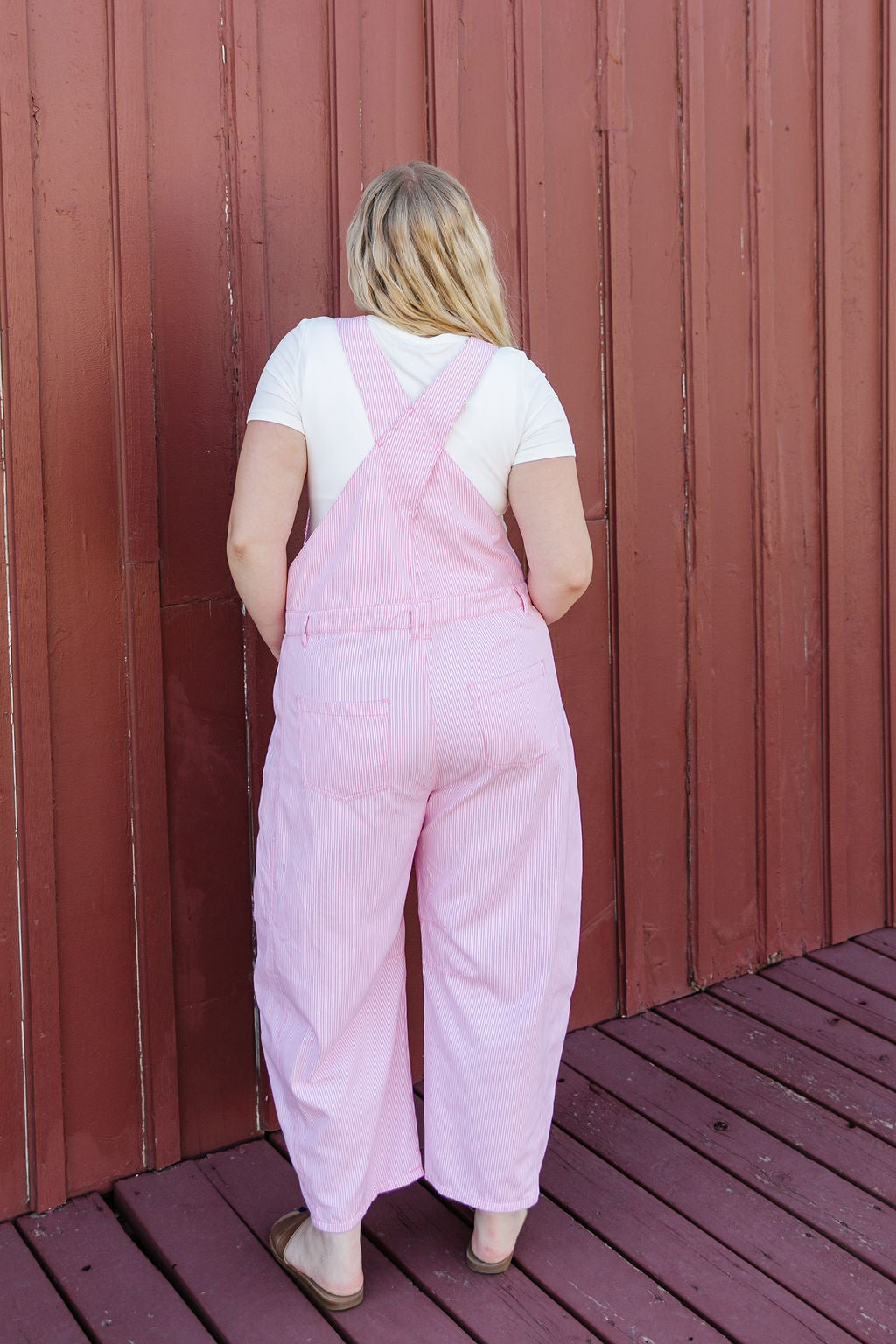 Meredith Overalls In Pink