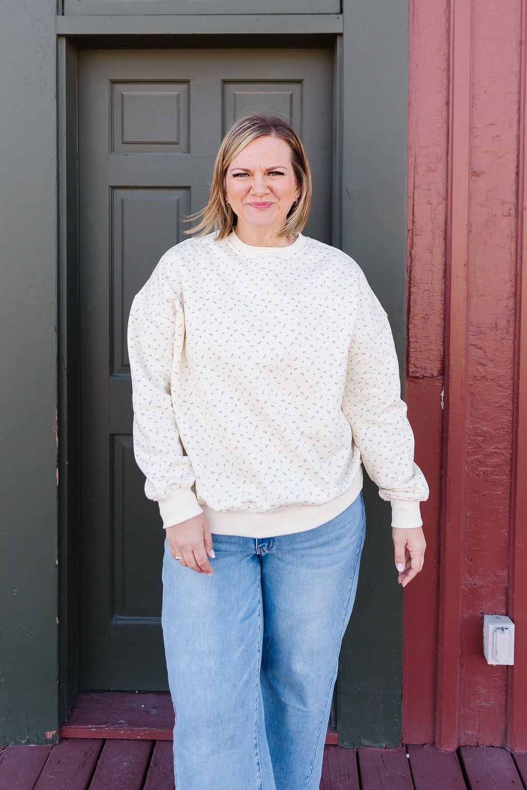 Dayton Floral Sweatshirt