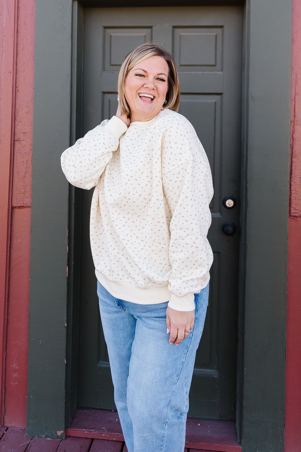 Dayton Floral Sweatshirt