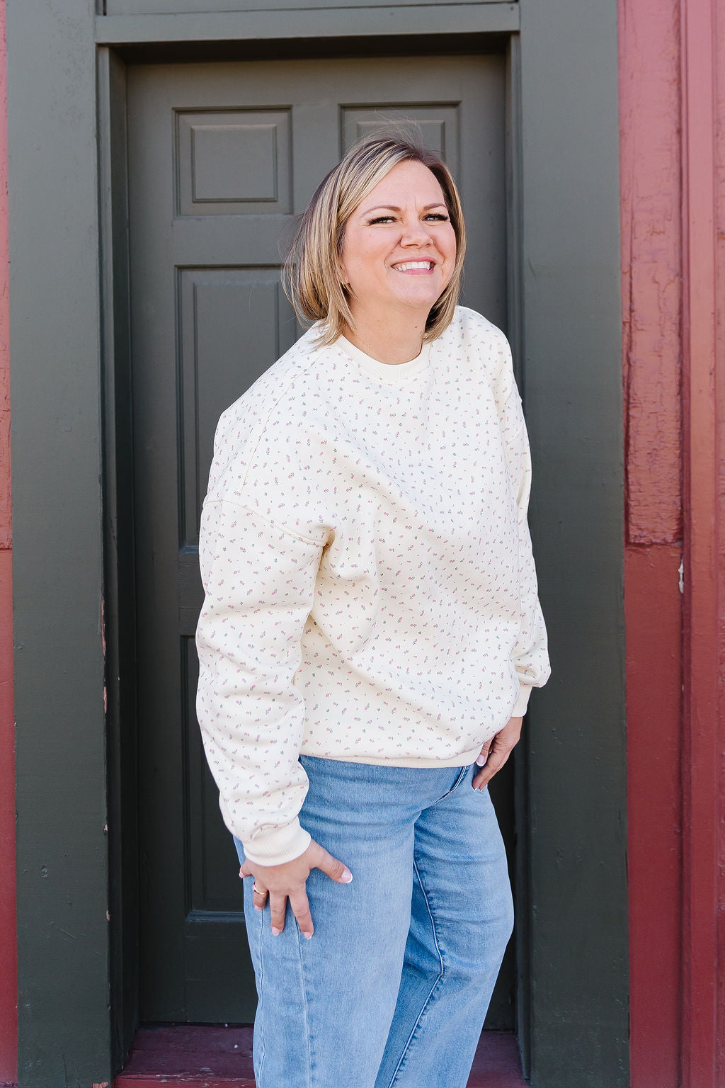 Dayton Floral Sweatshirt