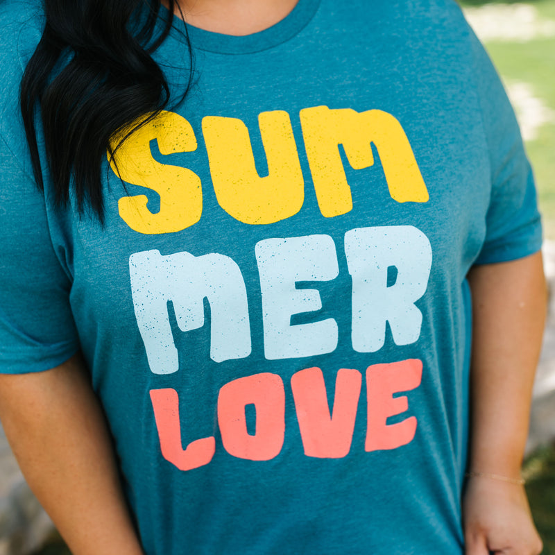 Summer Love Graphic Tee *ALL SALES FINAL* (Size S to XL)