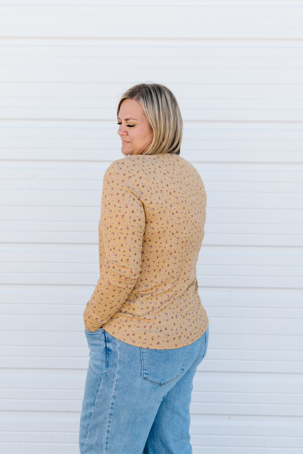 Sol Floral Top