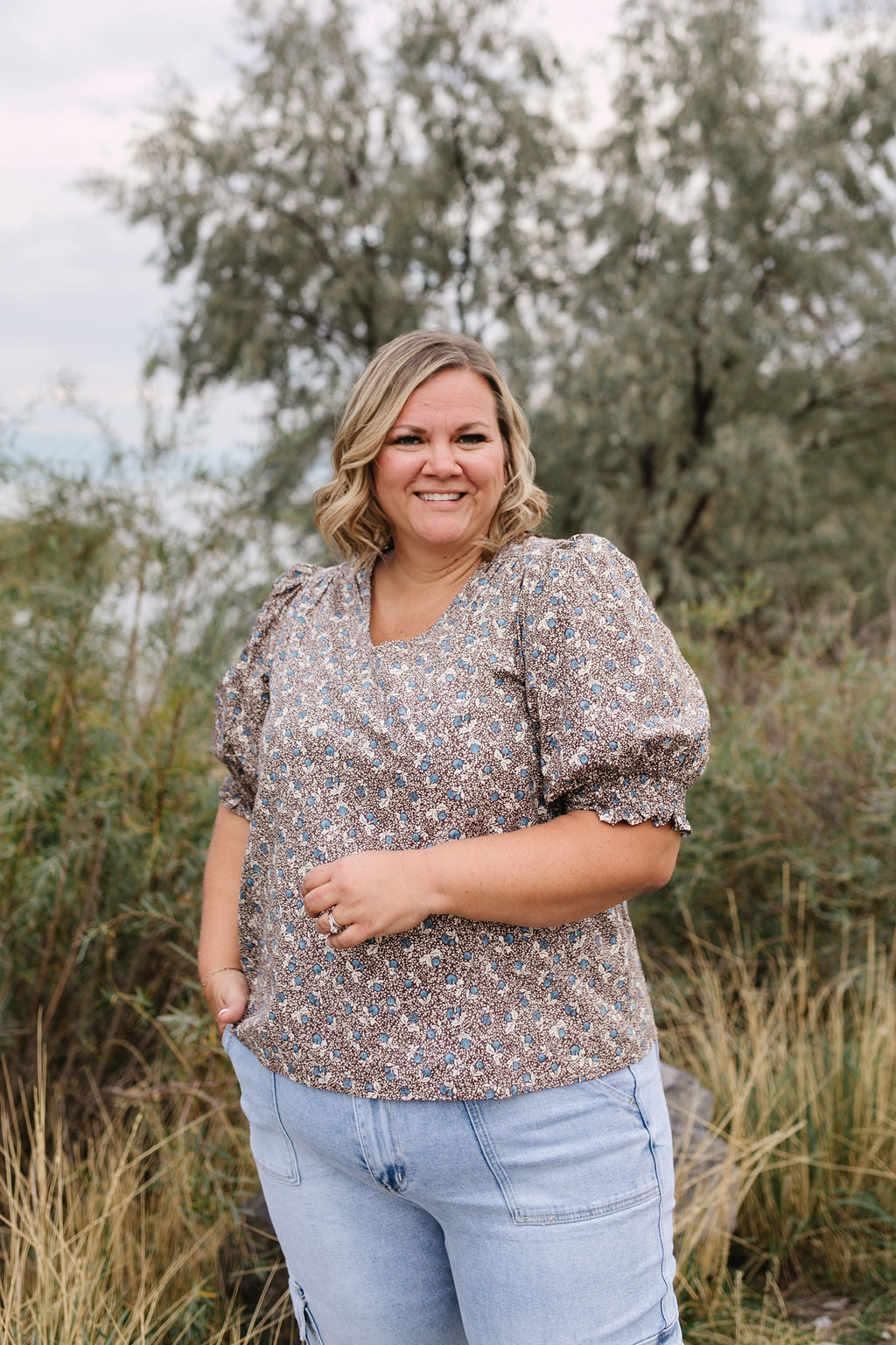 Cordie Floral Top