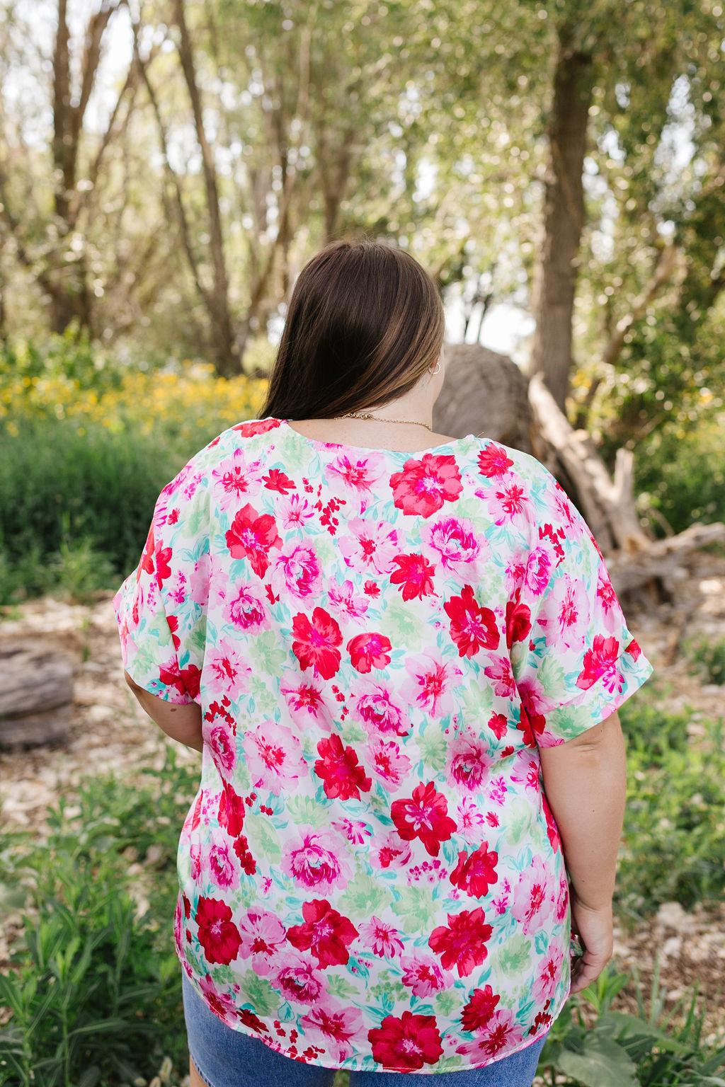 Juliette Floral Top *ALL SALES FINAL*