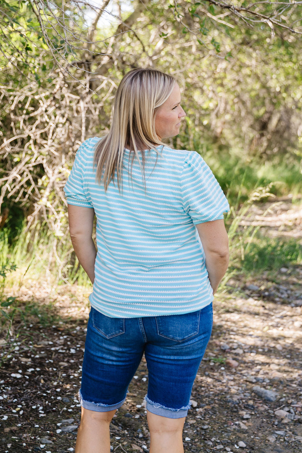 Hailey Top In Blue