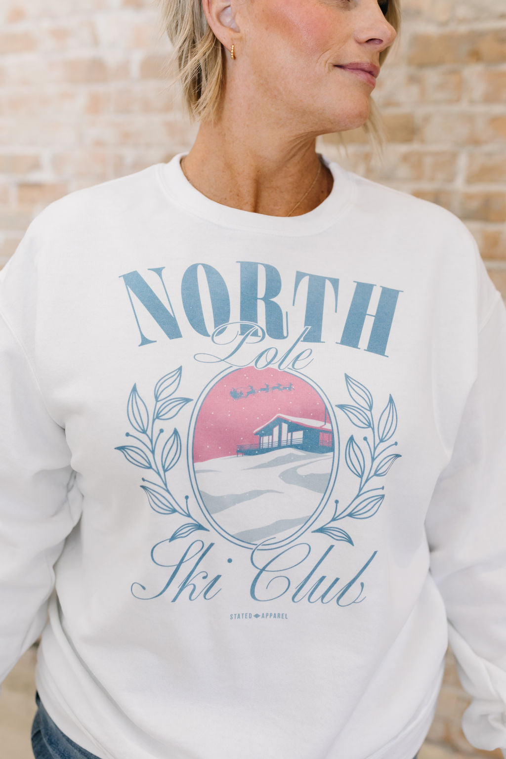 North Pole Ski Club Sweatshirt