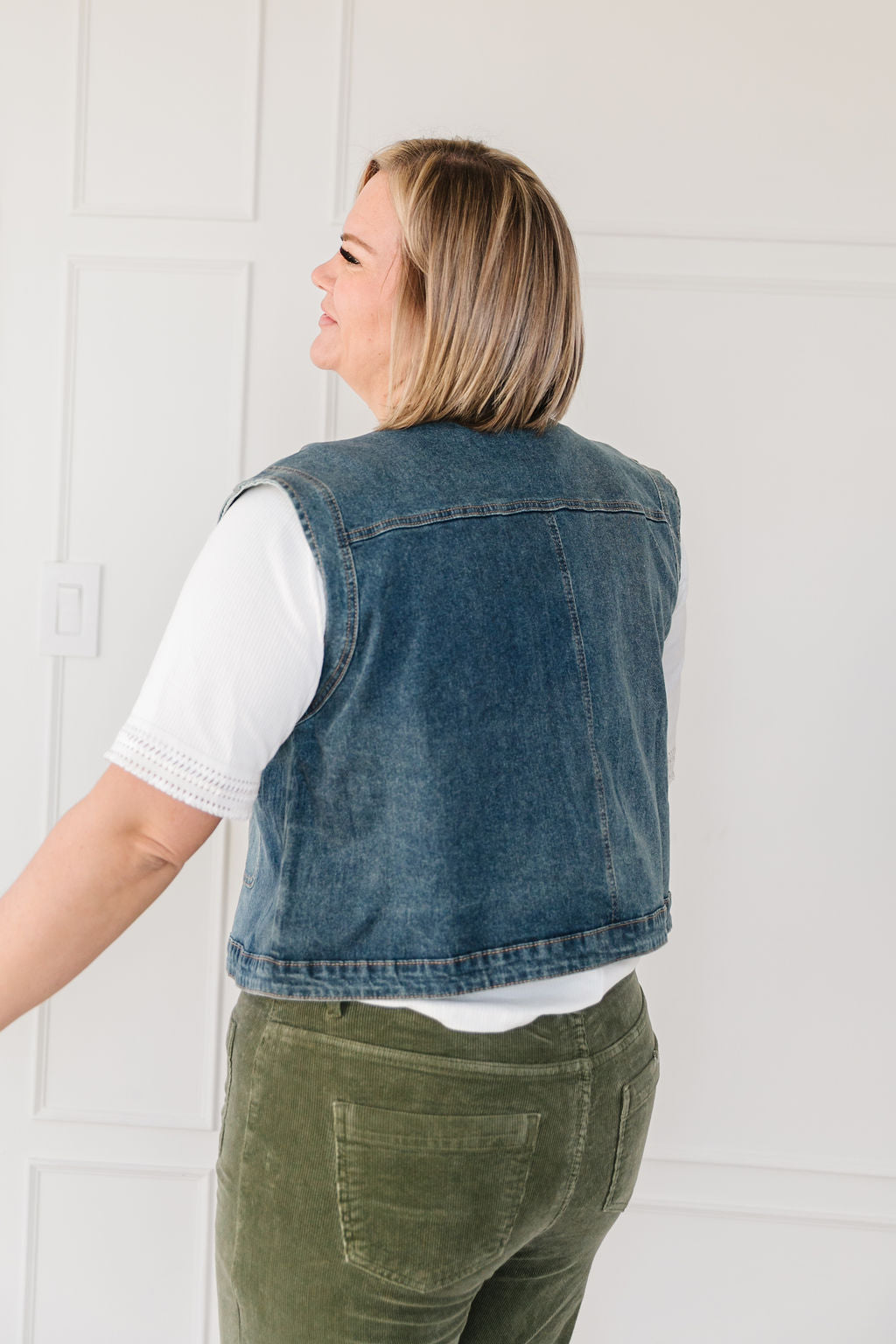 Wren Denim Vest