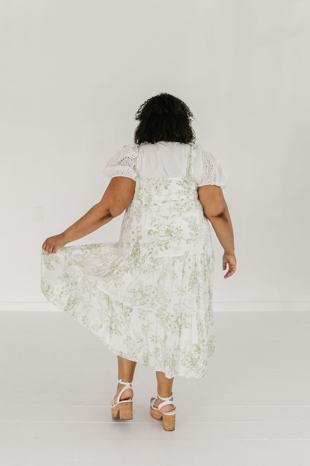 Haley Midi in Green