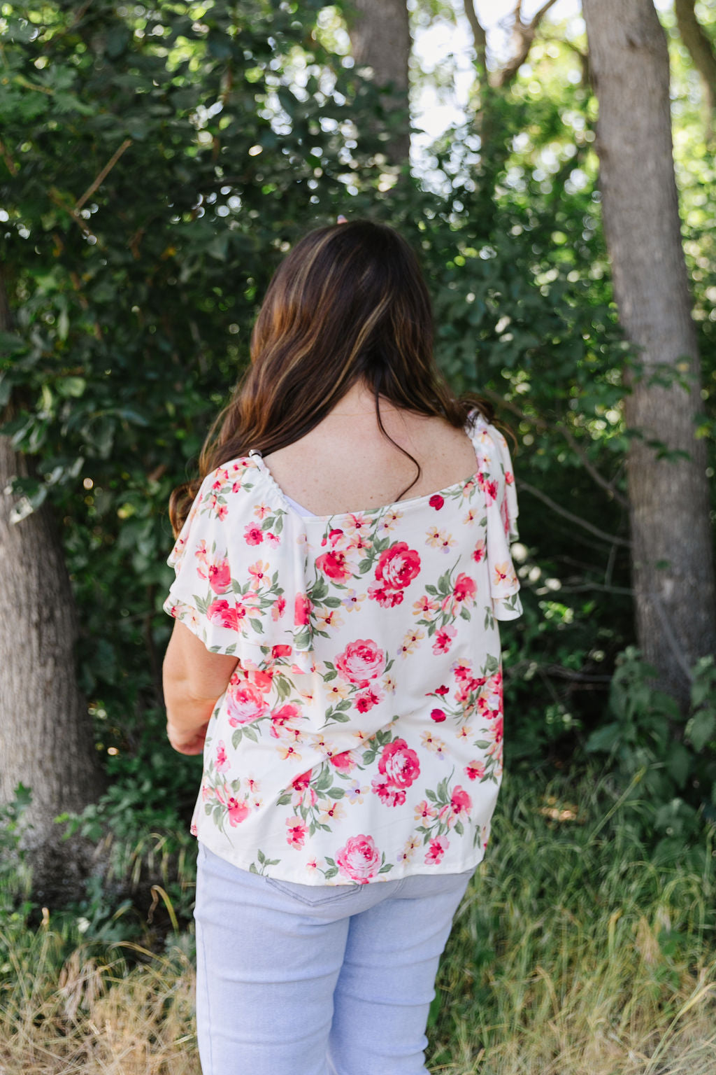 Paige Floral Top *ALL SALES FINAL*