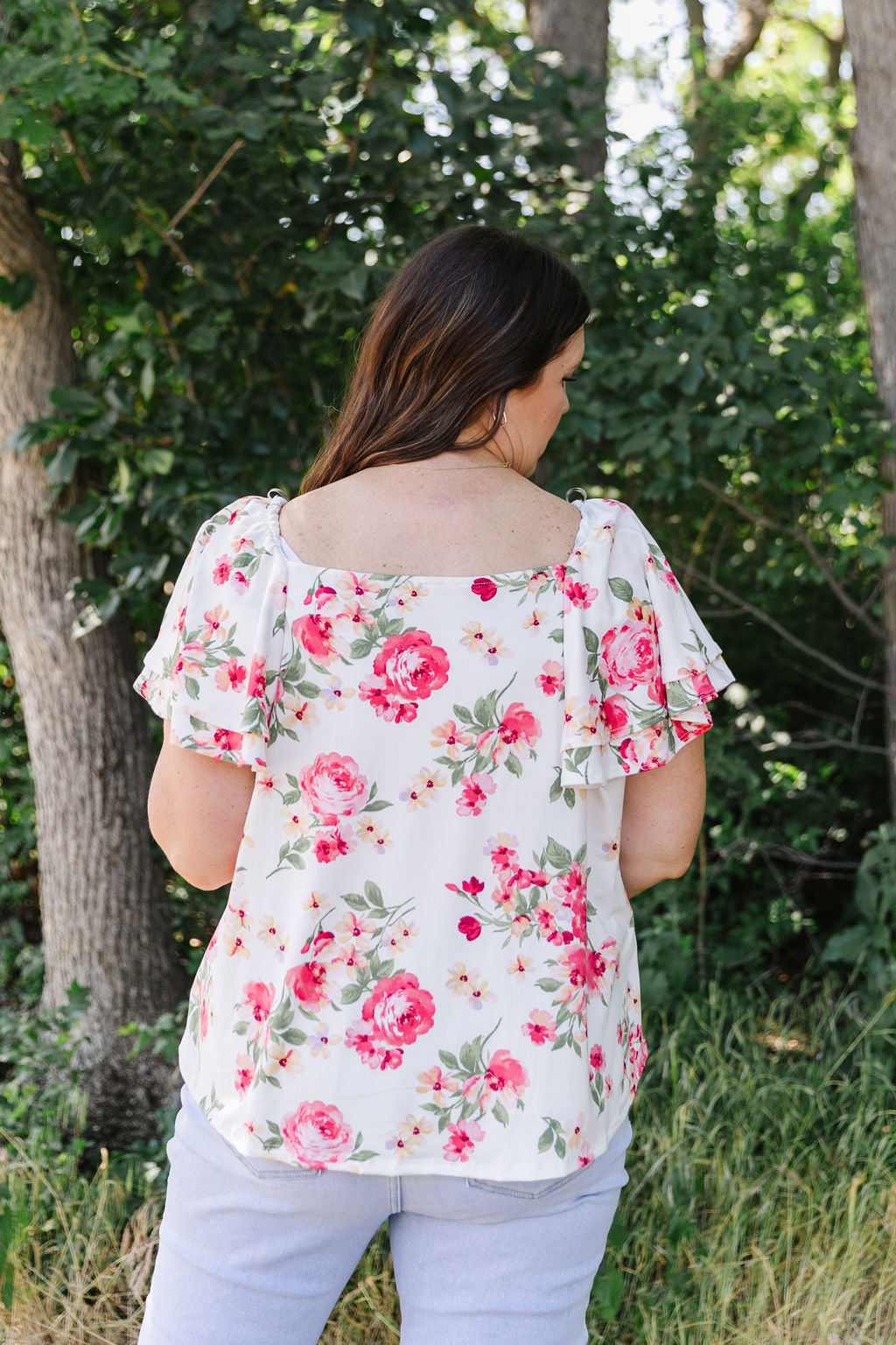 Paige Floral Top *ALL SALES FINAL*