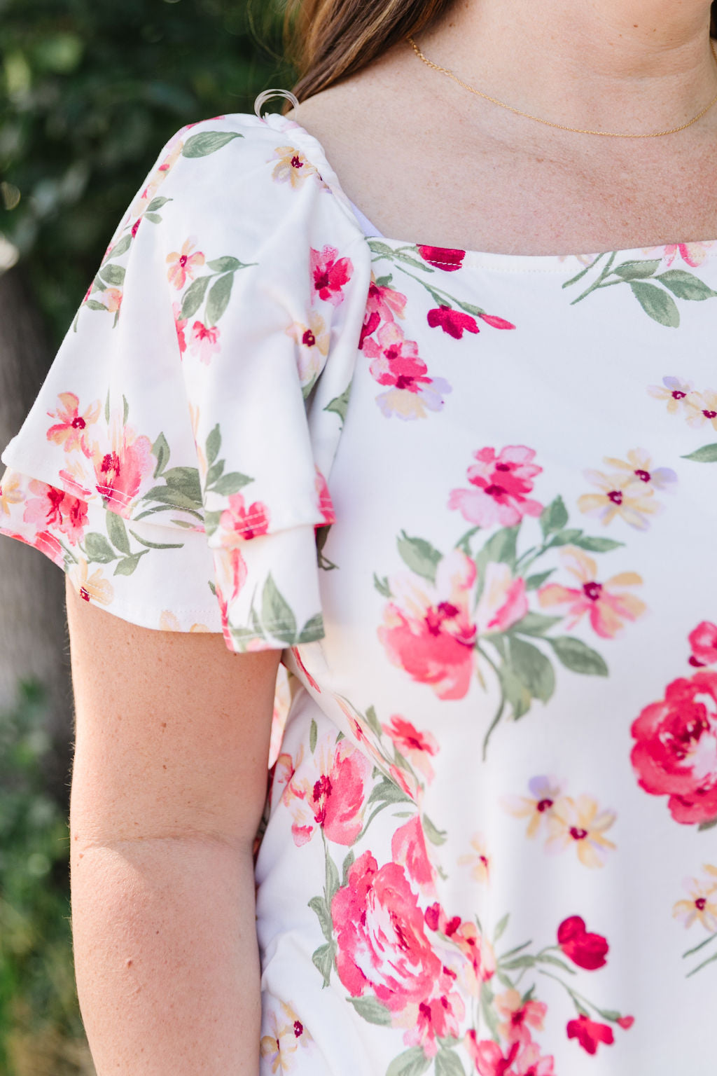 Paige Floral Top *ALL SALES FINAL*