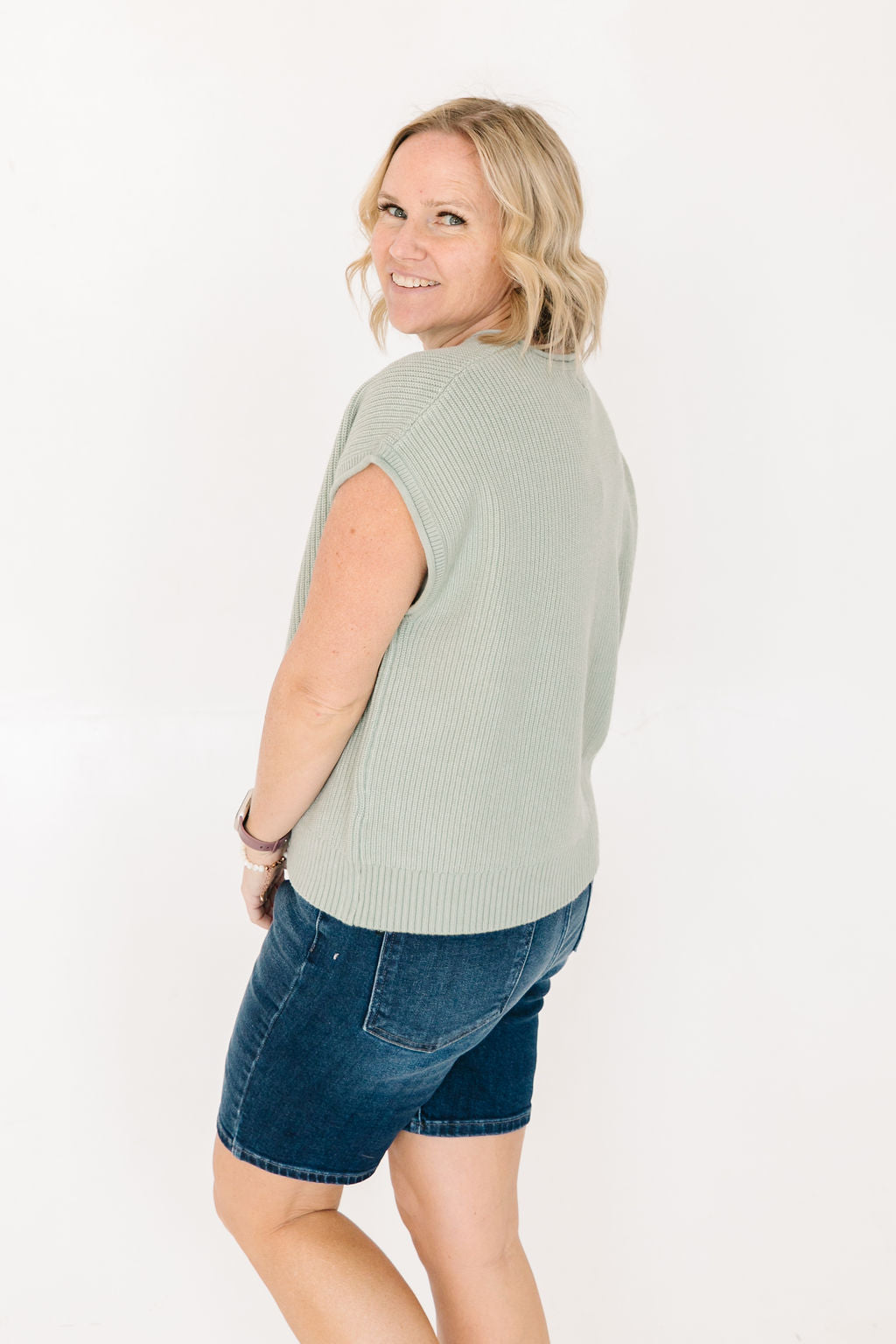 Alina Top (Red, Ivory, Seafoam)