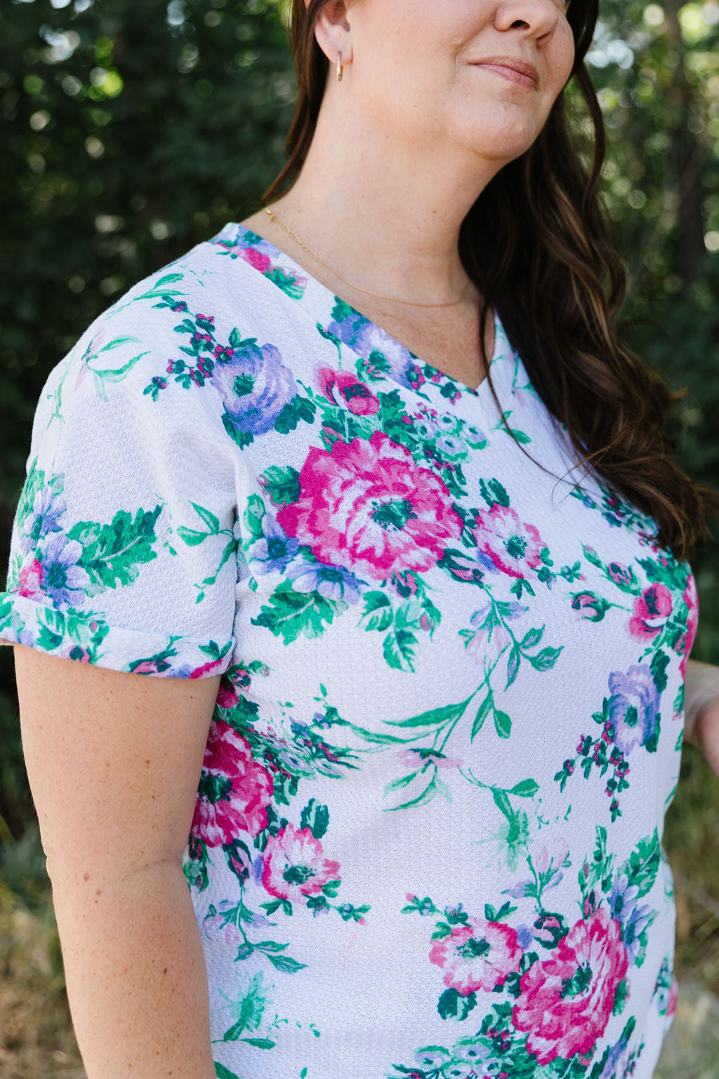 Maggie Floral Top *ALL SALES FINAL*