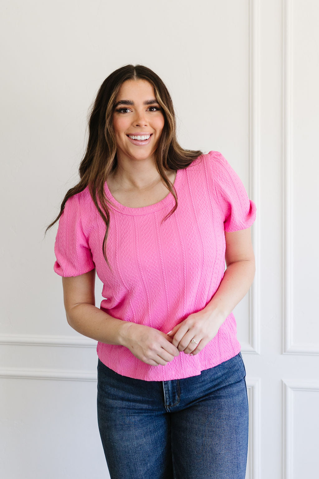 Pretty In Pink Top (Size S to L)