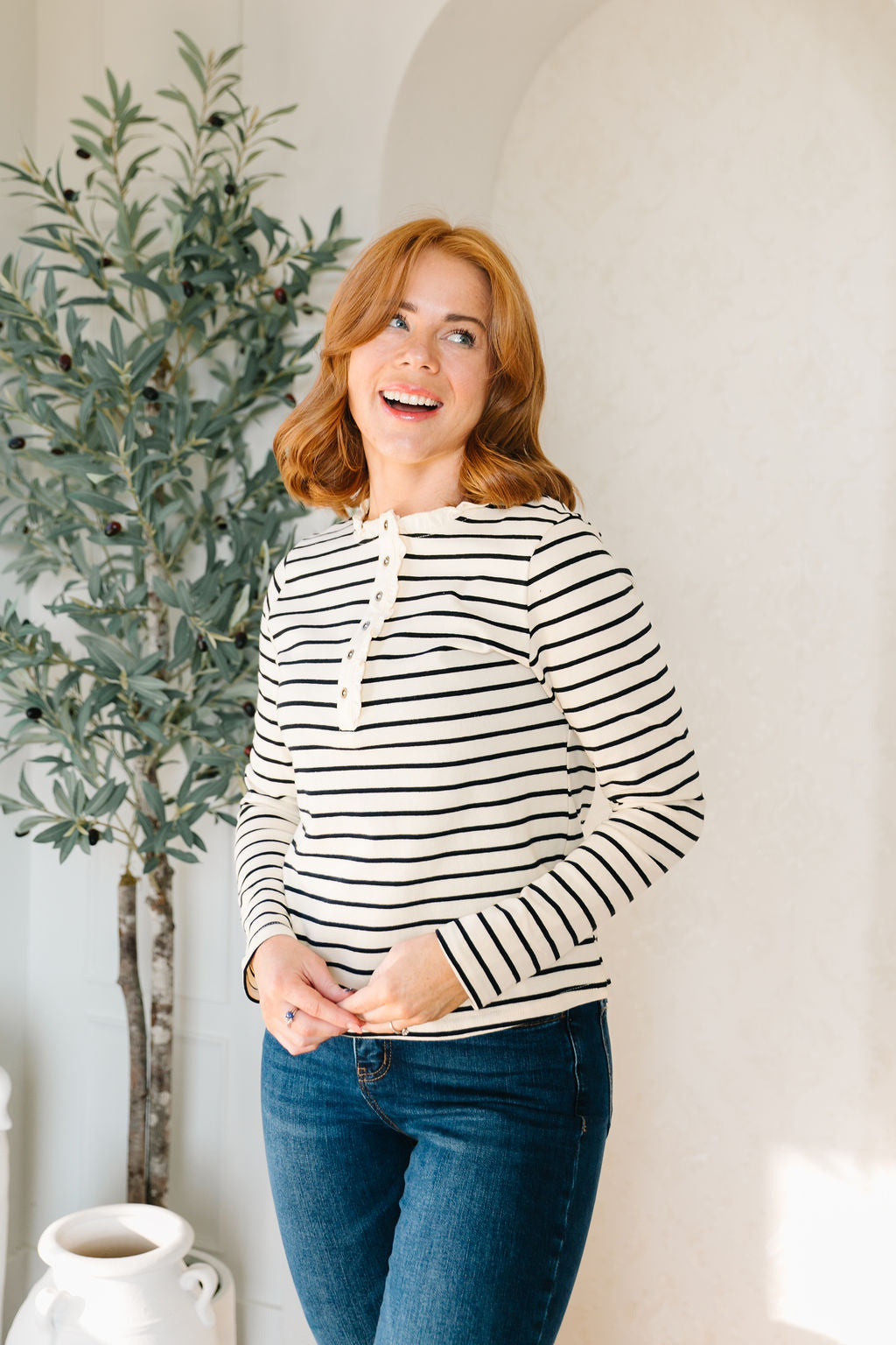 Carol Striped Top