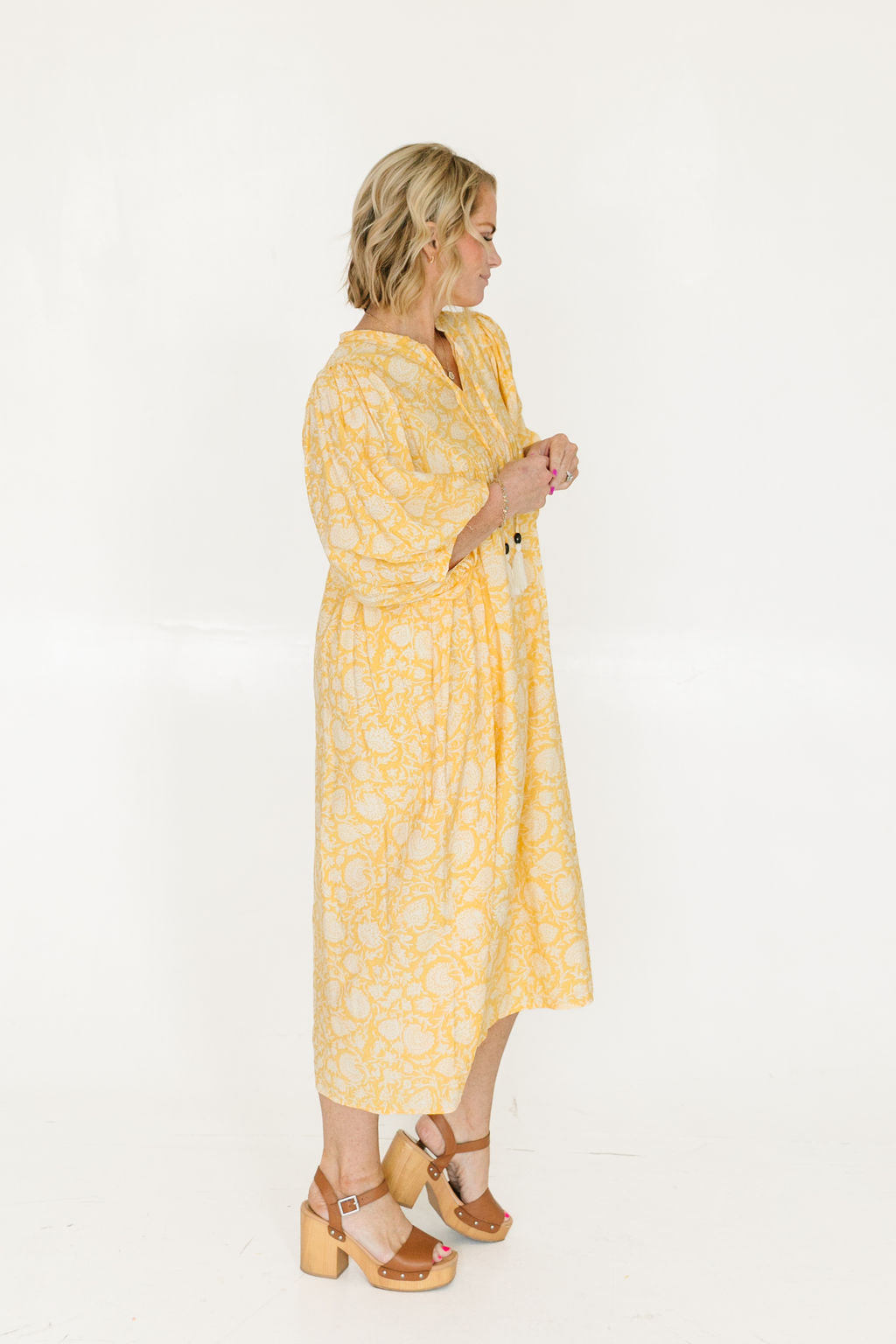 Felicity Midi in Yellow