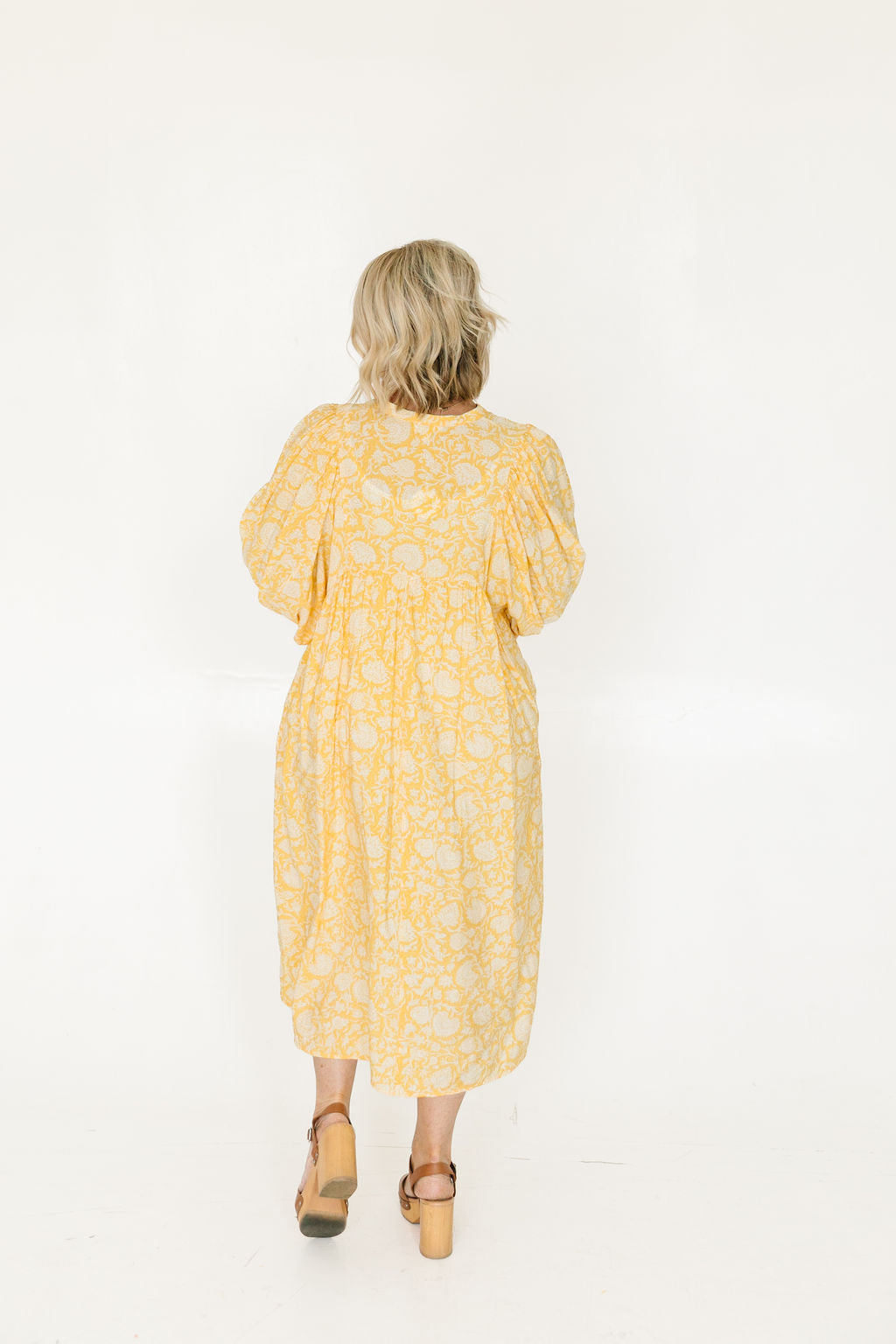 Felicity Midi in Yellow