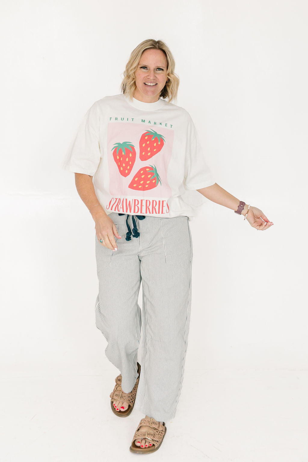 Harper Striped Pants