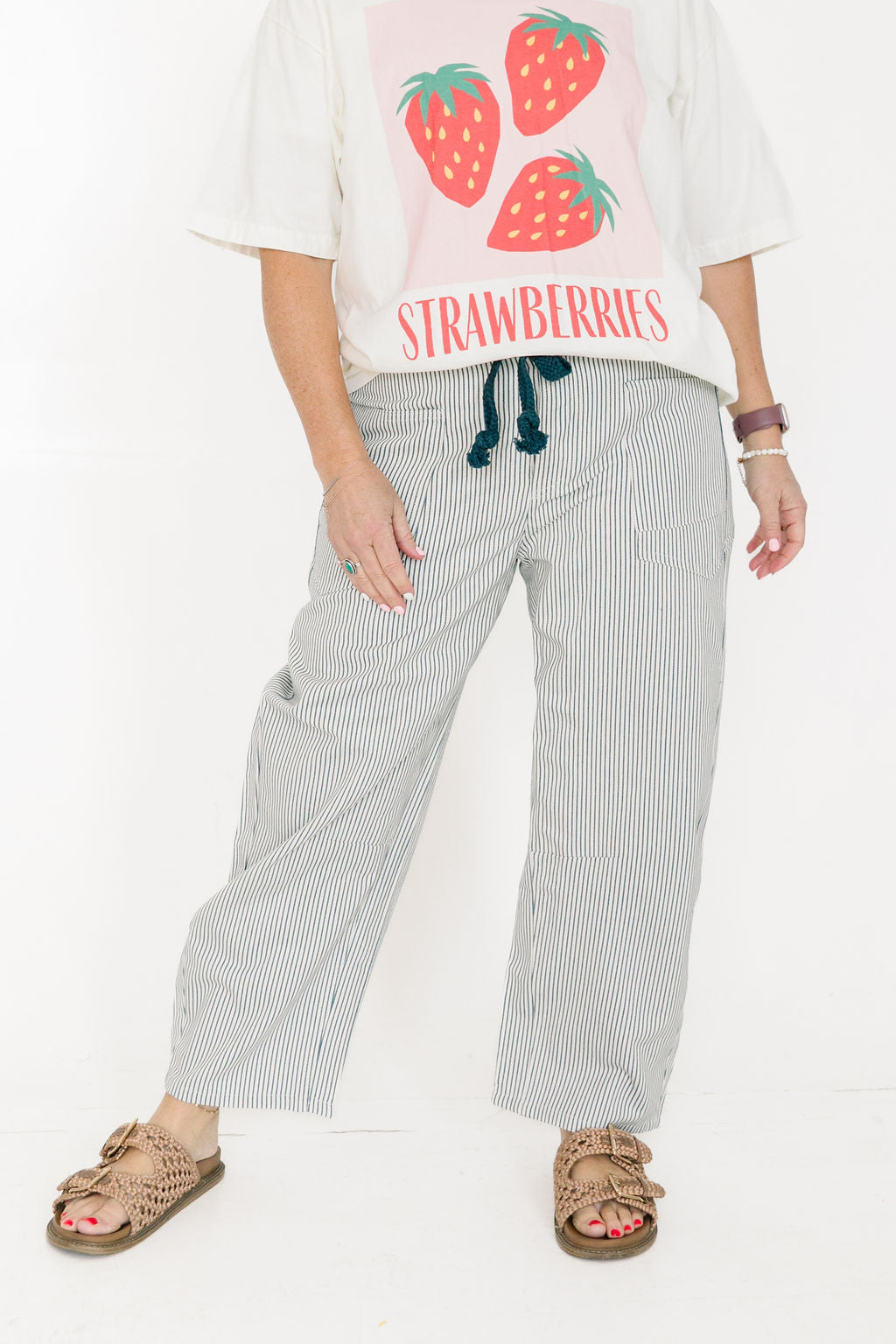 Harper Striped Pants