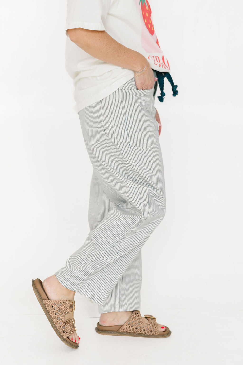 Harper Striped Pants