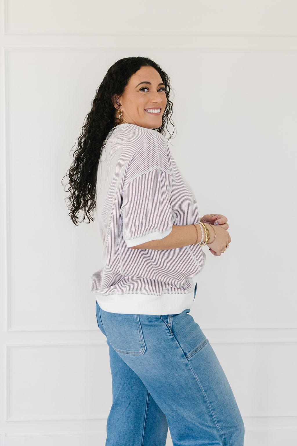Bryndel Striped Top