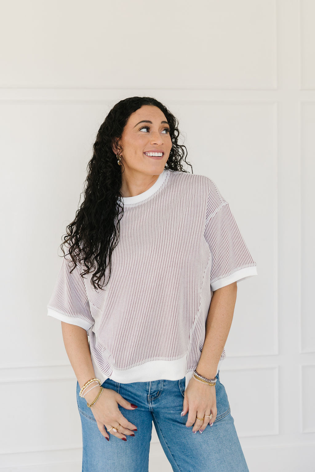 Bryndel Striped Top