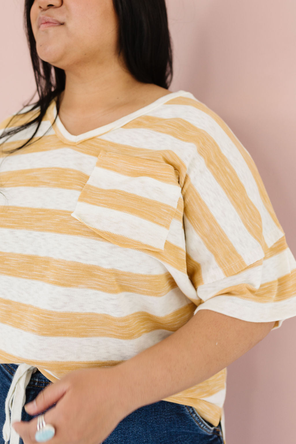 Evelyn Striped Top