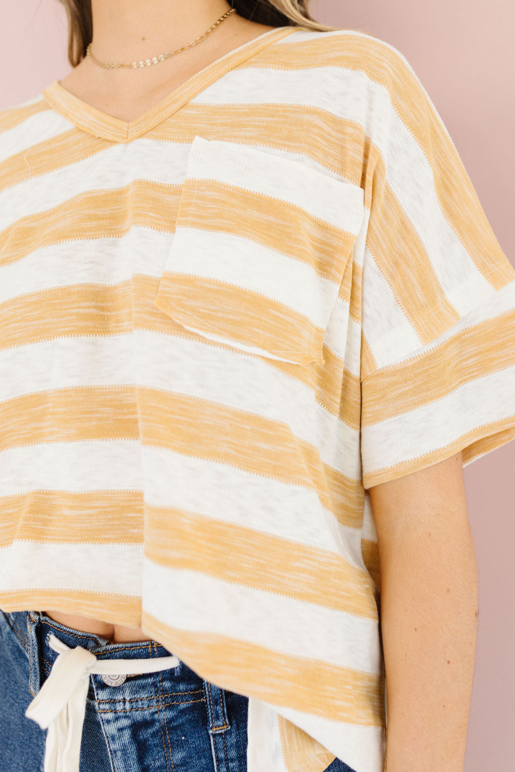 Evelyn Striped Top