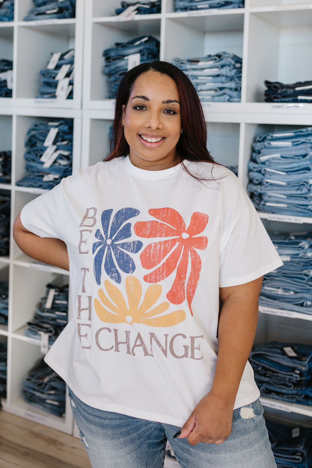 Be The Change Graphic Tee