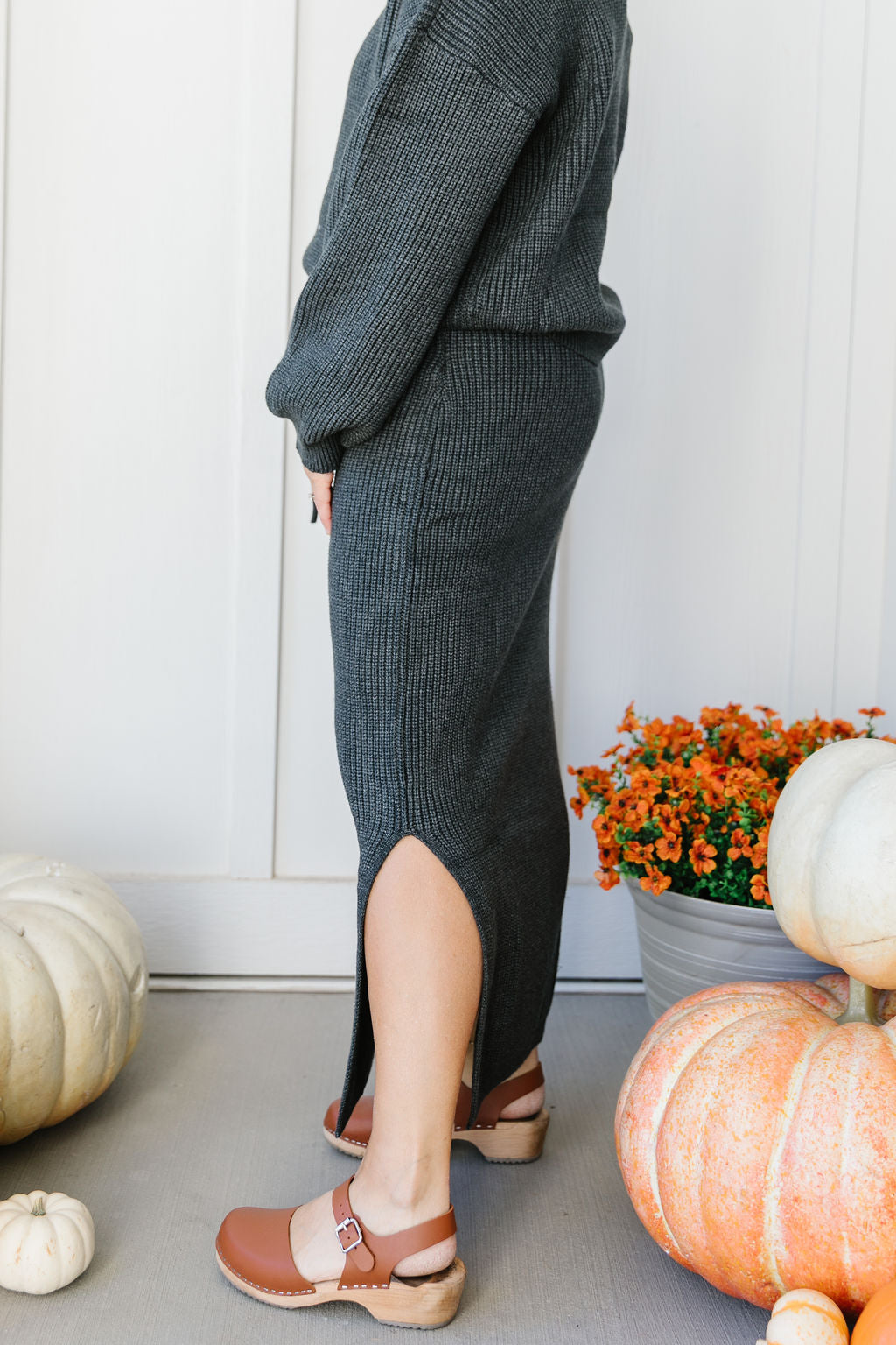 Maple Skirt in Gray