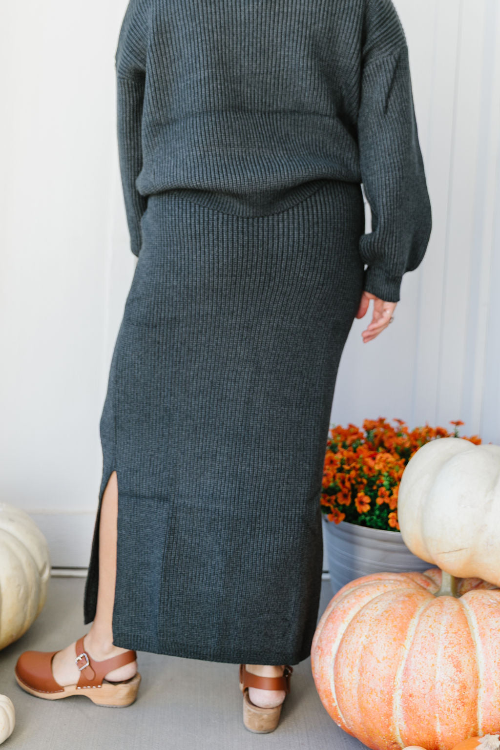 Maple Skirt in Gray