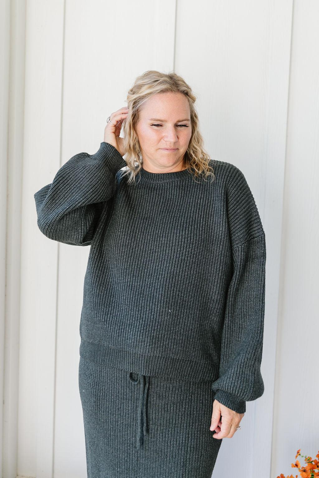 Maple Sweater in Gray