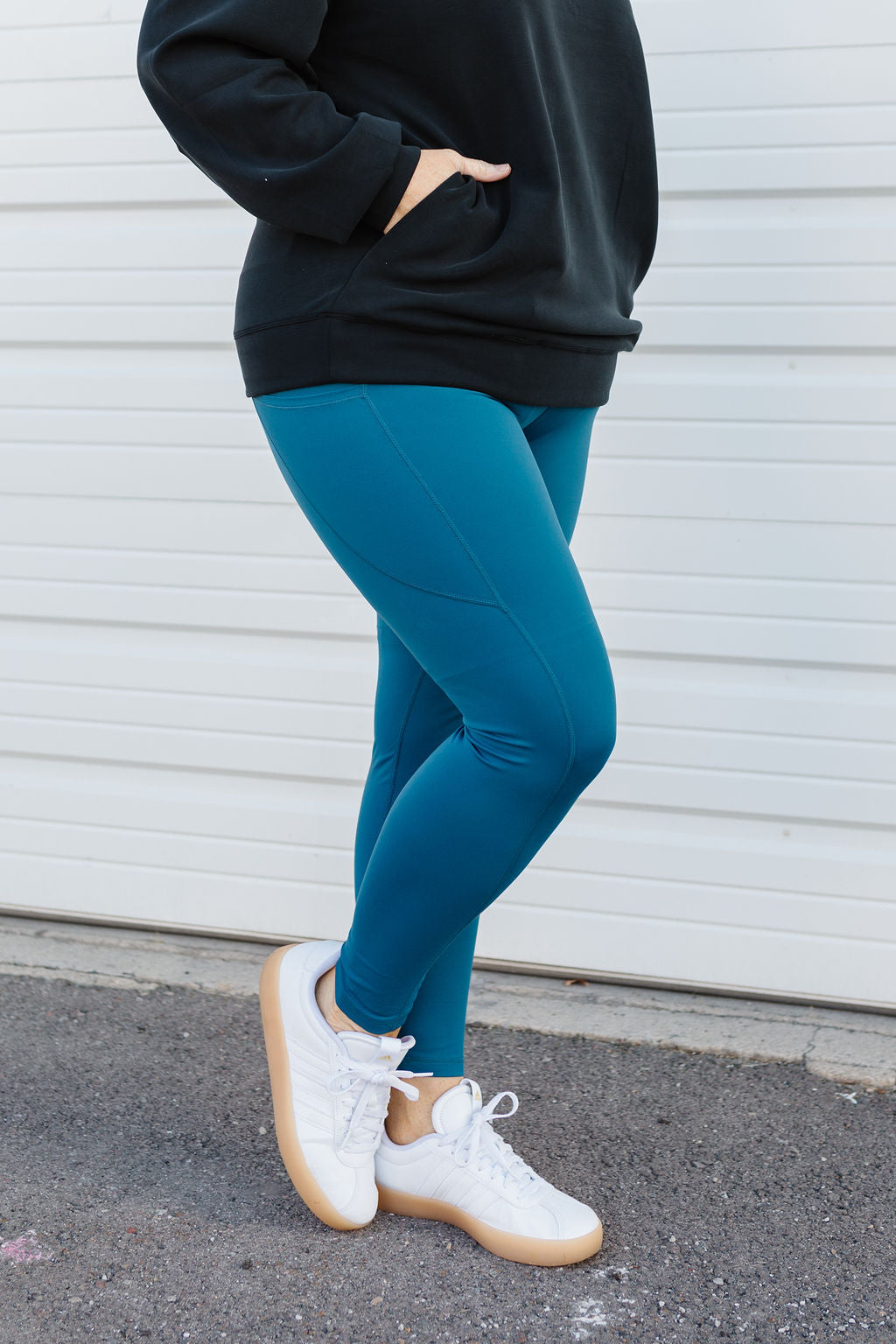 Every Day Leggings w/Pockets in Teal