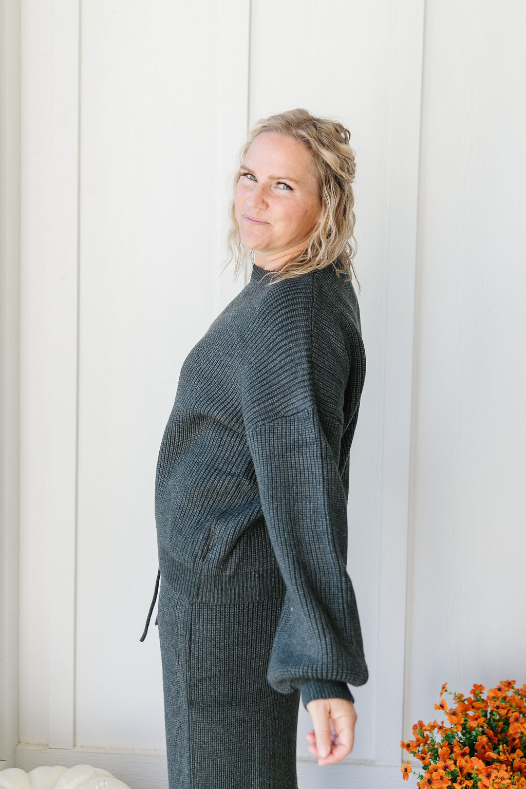 Maple Sweater in Gray