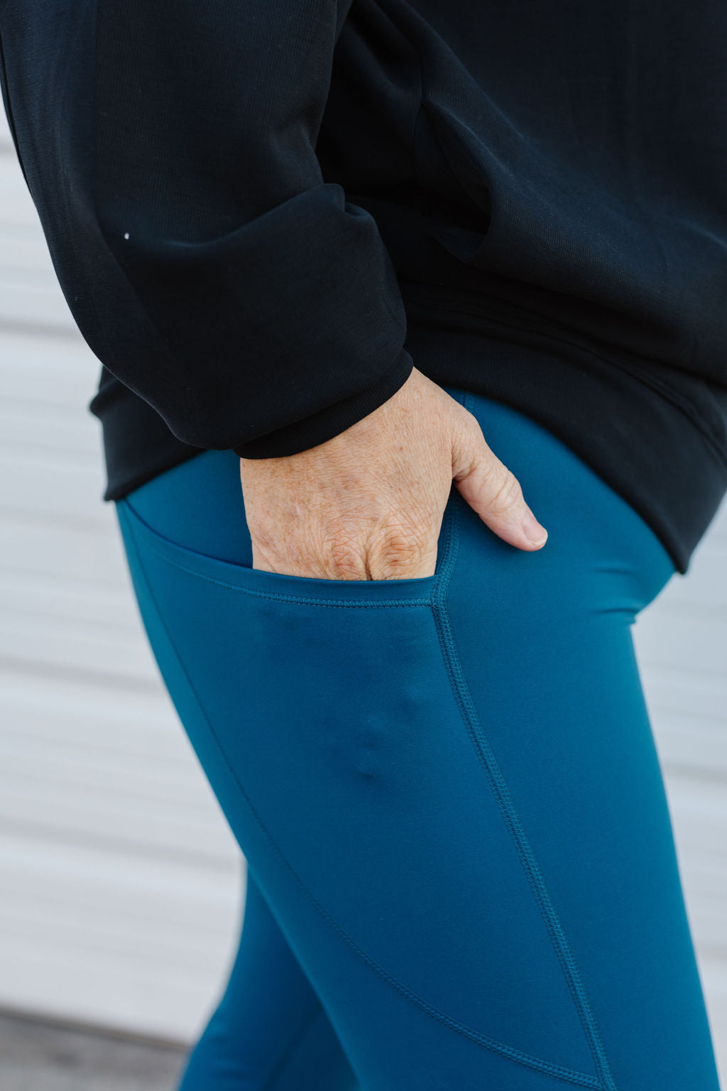 Every Day Leggings w/Pockets in Teal