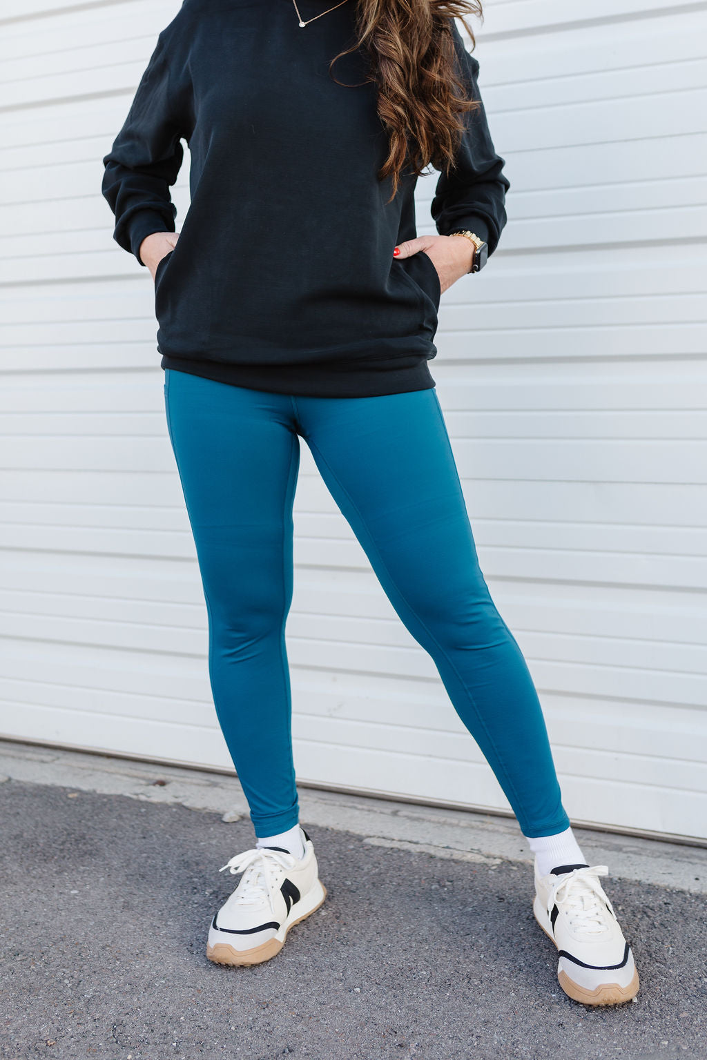 Every Day Leggings w/Pockets in Teal