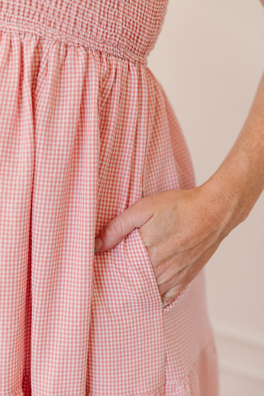 Scarlett Gingham Midi