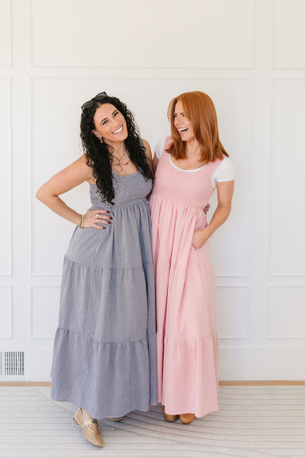Scarlett Gingham Midi (Now in Black!)
